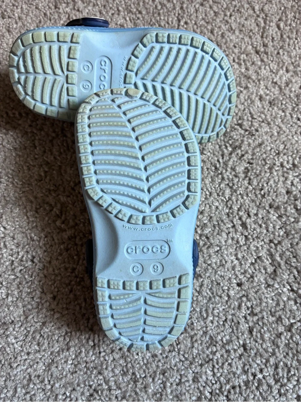 Bluey Crocs-Toddler 9